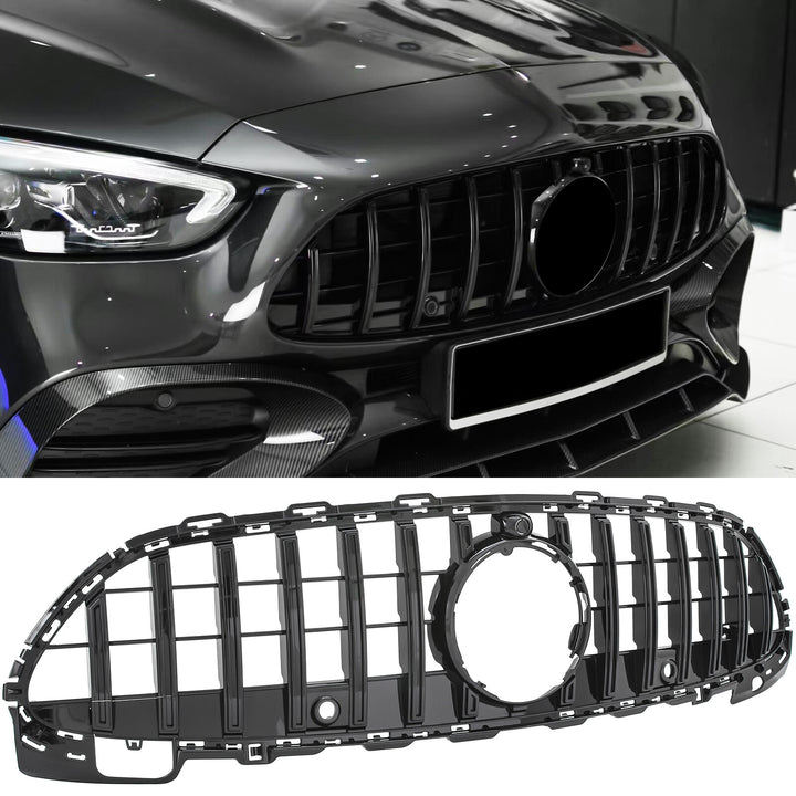 GT Panamericana grille suitable for Mercedes C-Class W206 S206 black from 2021 onwards