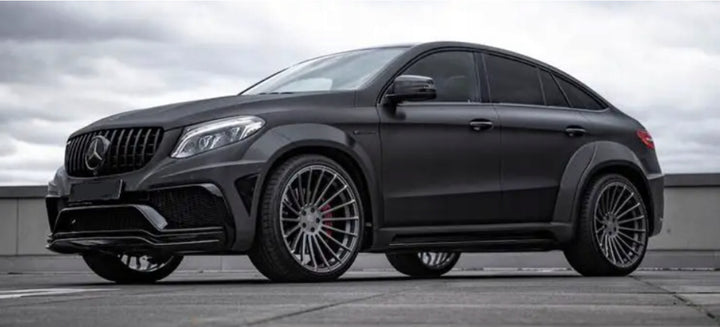 COOLER GRILLE GRILLE FOR MERCEDES GLE COUPE C292 W292 BLACK PANAMERICANA AMG