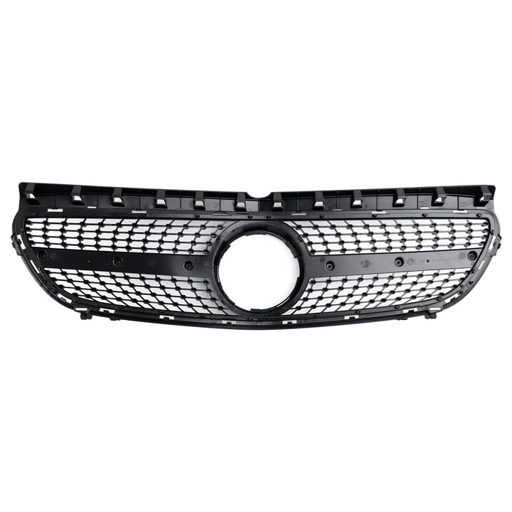 Radiator grille without star for Mercedes B-Class W246 facelift 2015-2018, black