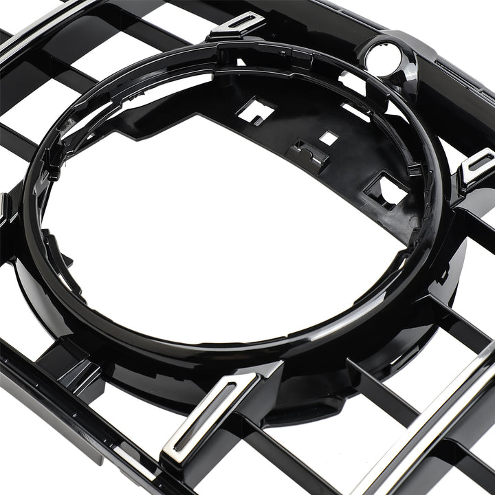 GT Panamericana grille suitable for Mercedes CLA W118 from 2019 onwards, silver black