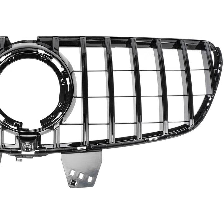 Fits the Mercedes V-Class W447 facelift radiator grille, gloss black GT grille