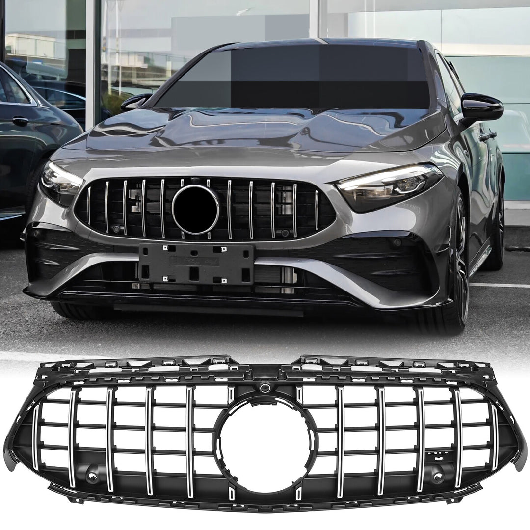GT Panamericana Grill fits Mercedes W177 V177 Facelift 2023 silver black