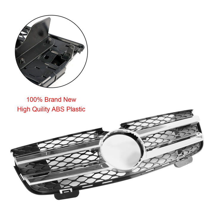 Radiator grille + star for Mercedes Benz GL-Class X164 2007-2009 Chrome front grille