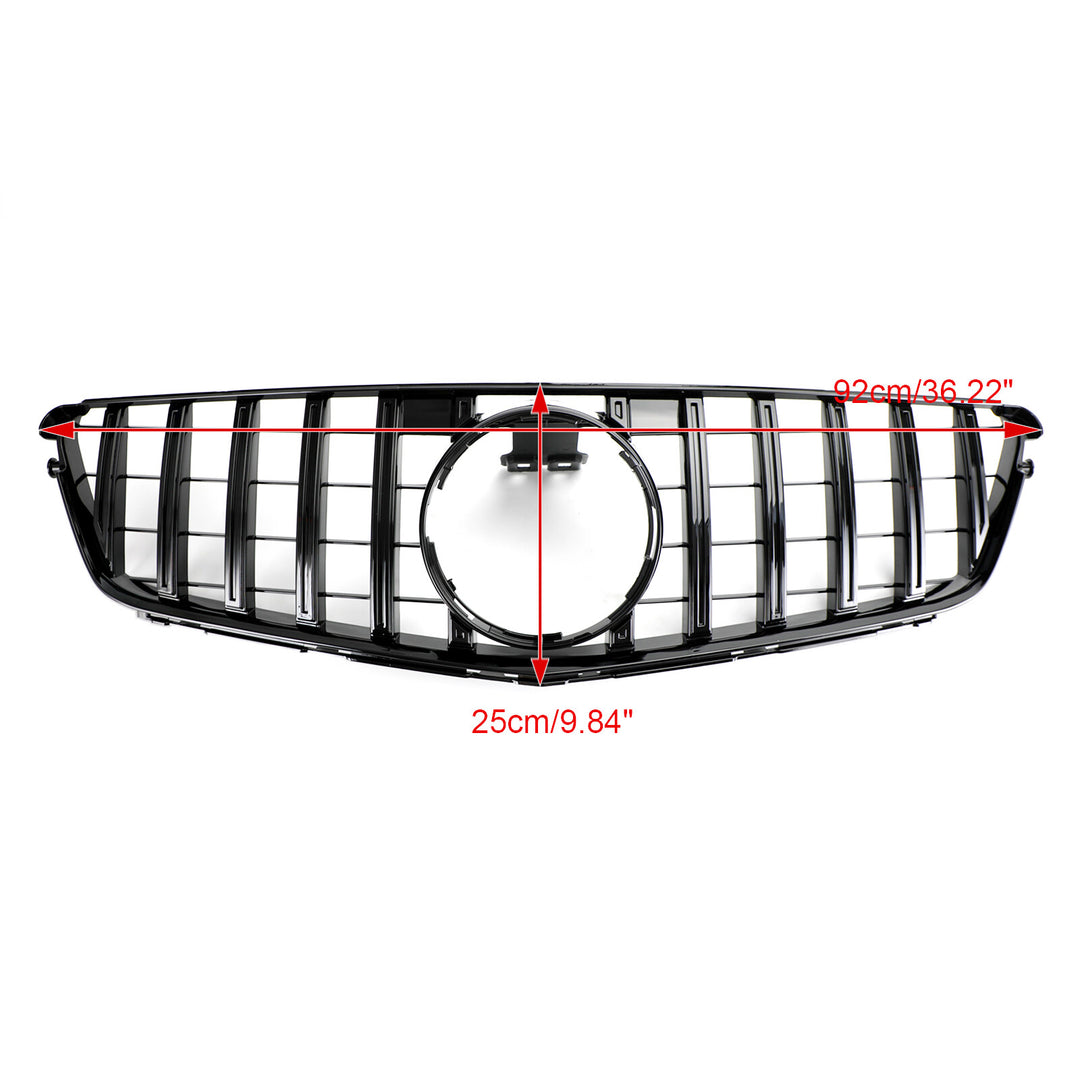 Radiator grille GTR for Mercedes-Benz W204 C-Class C300/350 08-14 not for C63