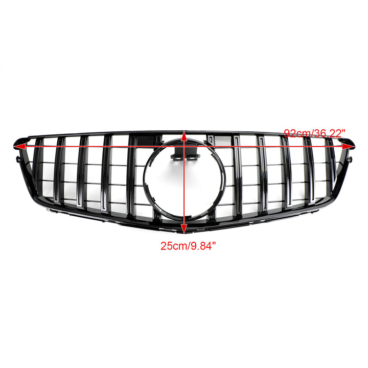 Radiator grille GTR for Mercedes-Benz W204 C-Class C300/350 08-14 not for C63