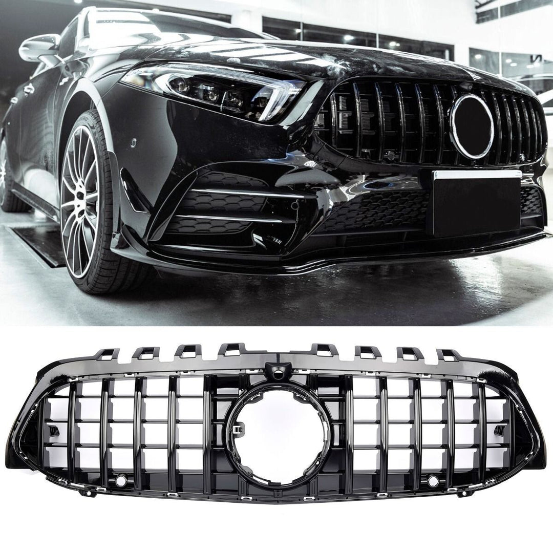 GRILL Radiator grille Mercedes W177 V177 A-Class PANAMERICANA AMG NEW BLACK