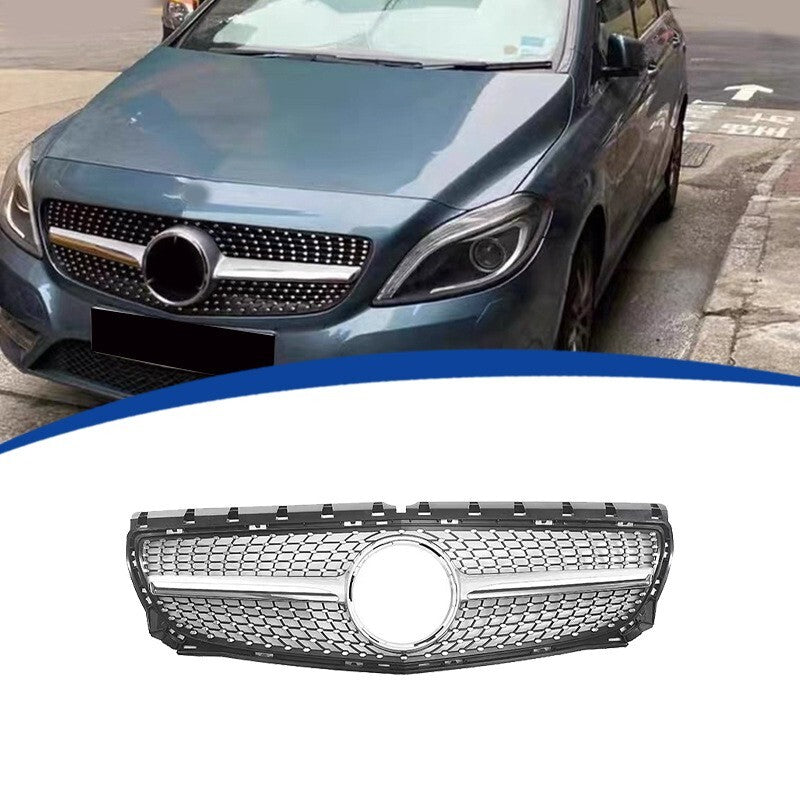 Diamond Coupe Radiator Grille Front Grille for Mercedes-Benz B-Class W246 2012-2014