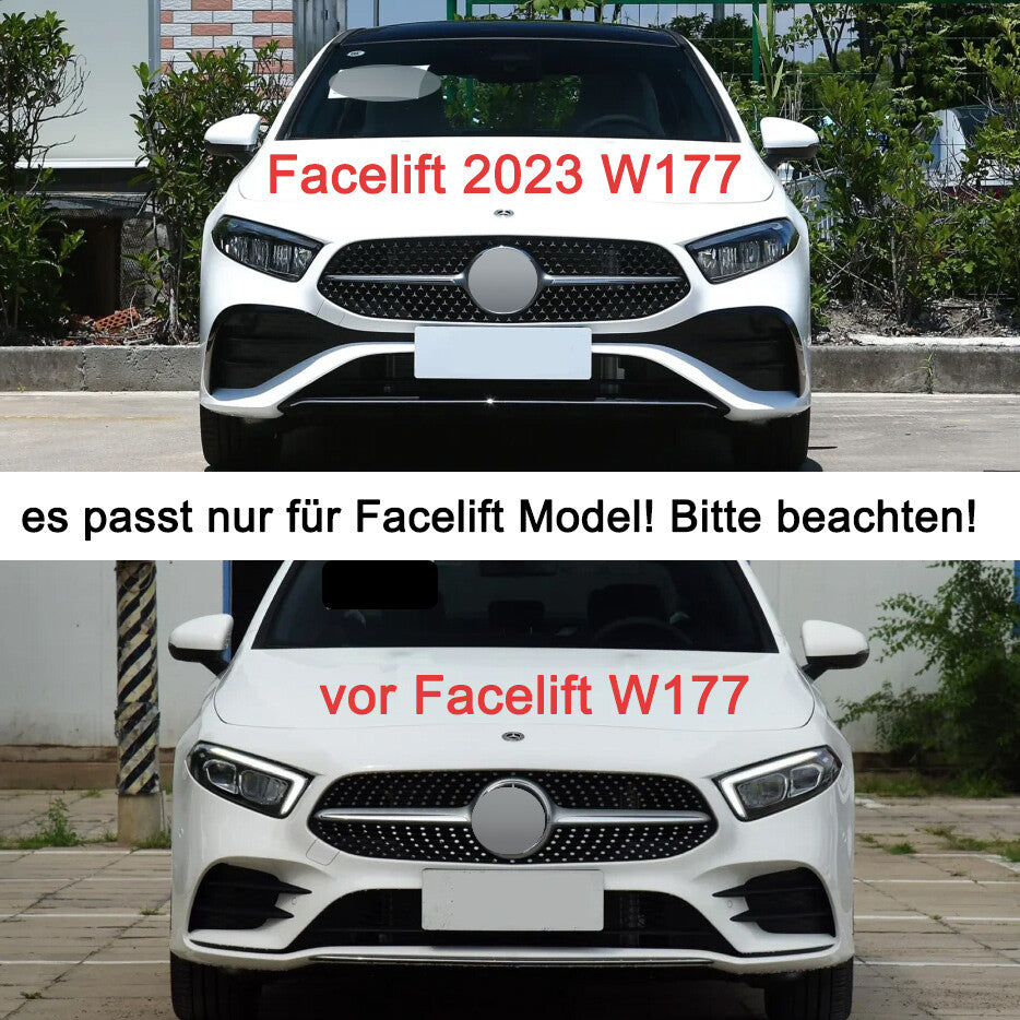 GT Panamericana Grill fits Mercedes W177 V177 Facelift 2023 silver black