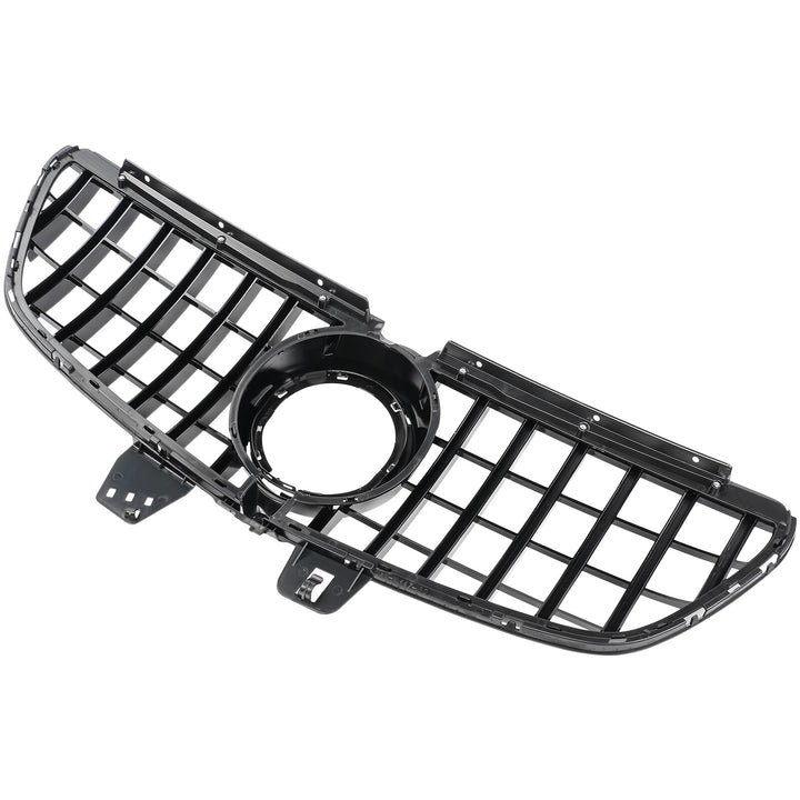 Fits the Mercedes V-Class W447 facelift radiator grille, gloss black GT grille