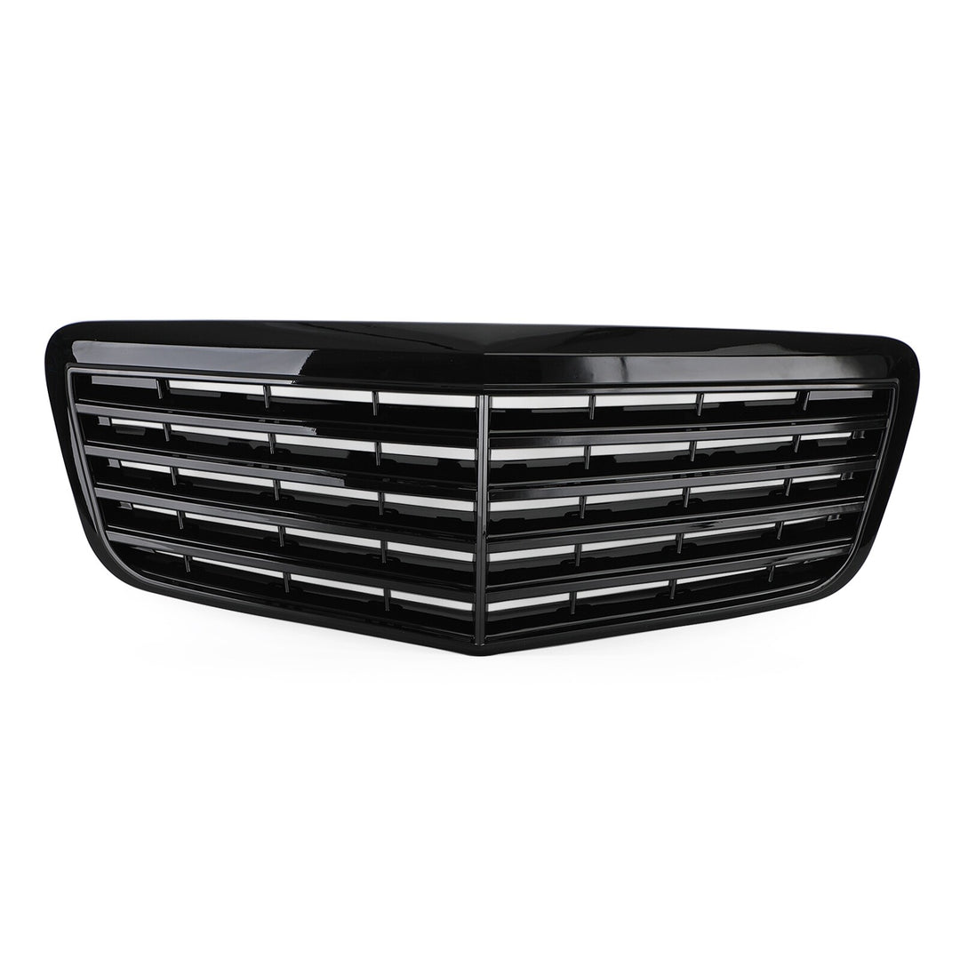 Radiator grille for Mercedes E-Class W211 E350 500 63 07-09 AMG glossy black