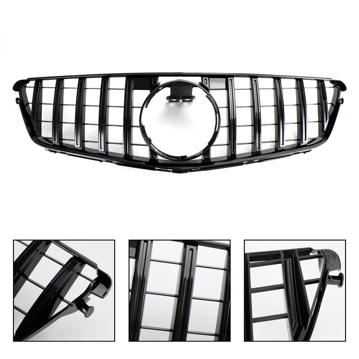 Radiator grille GTR for Mercedes-Benz W204 C-Class C300/350 08-14 not for C63