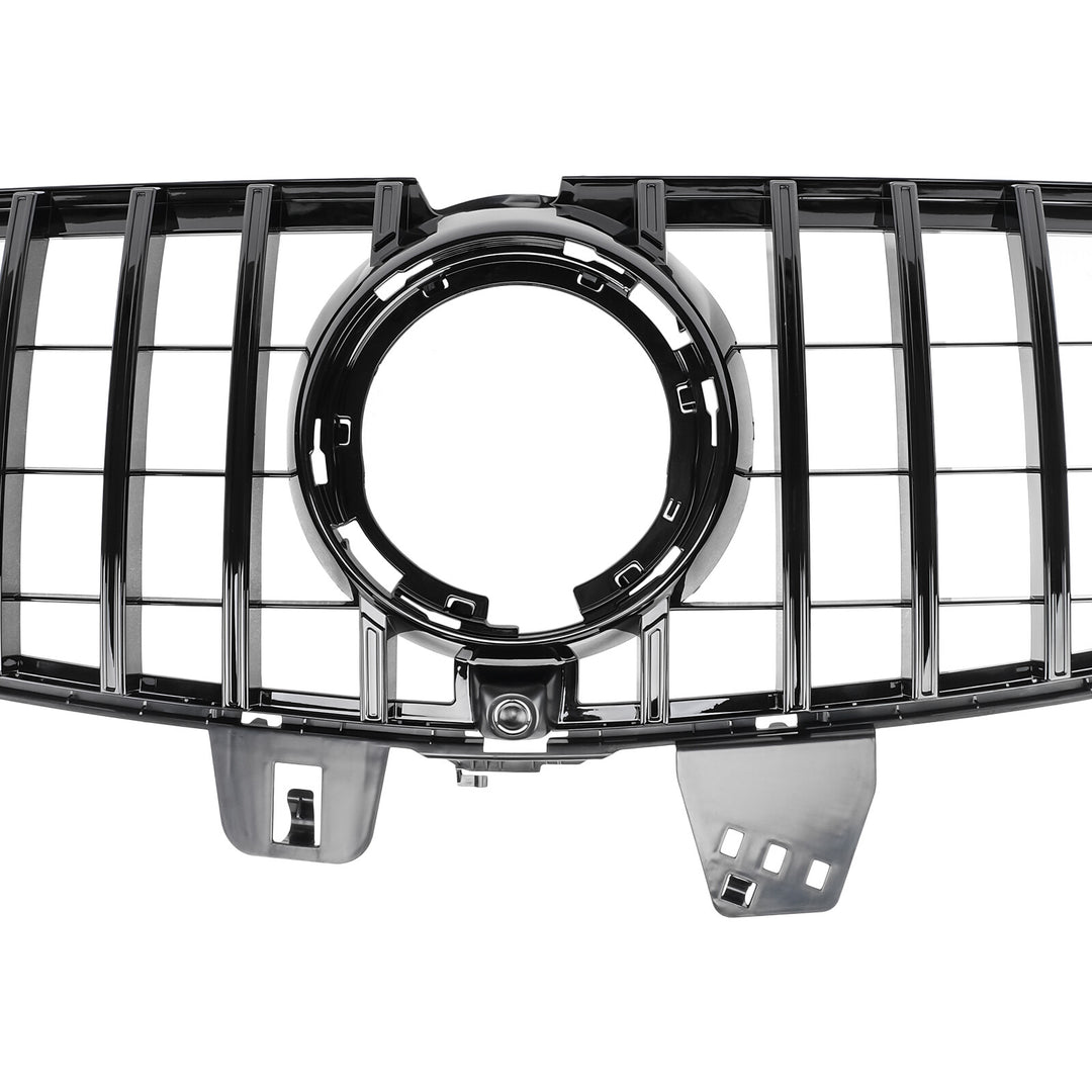 Fits the Mercedes V-Class W447 facelift radiator grille, gloss black GT grille