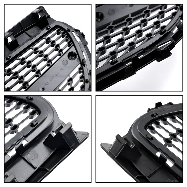 Radiator grille without star for Mercedes B-Class W246 facelift 2015-2018, black