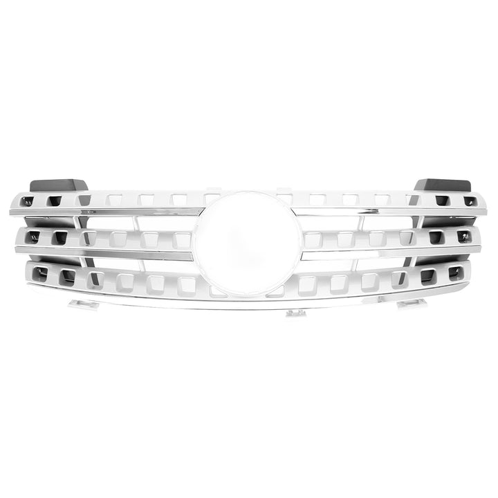 Radiator grille + star front grille for Mercedes Benz ML-Class W164 2005-2008 chrome