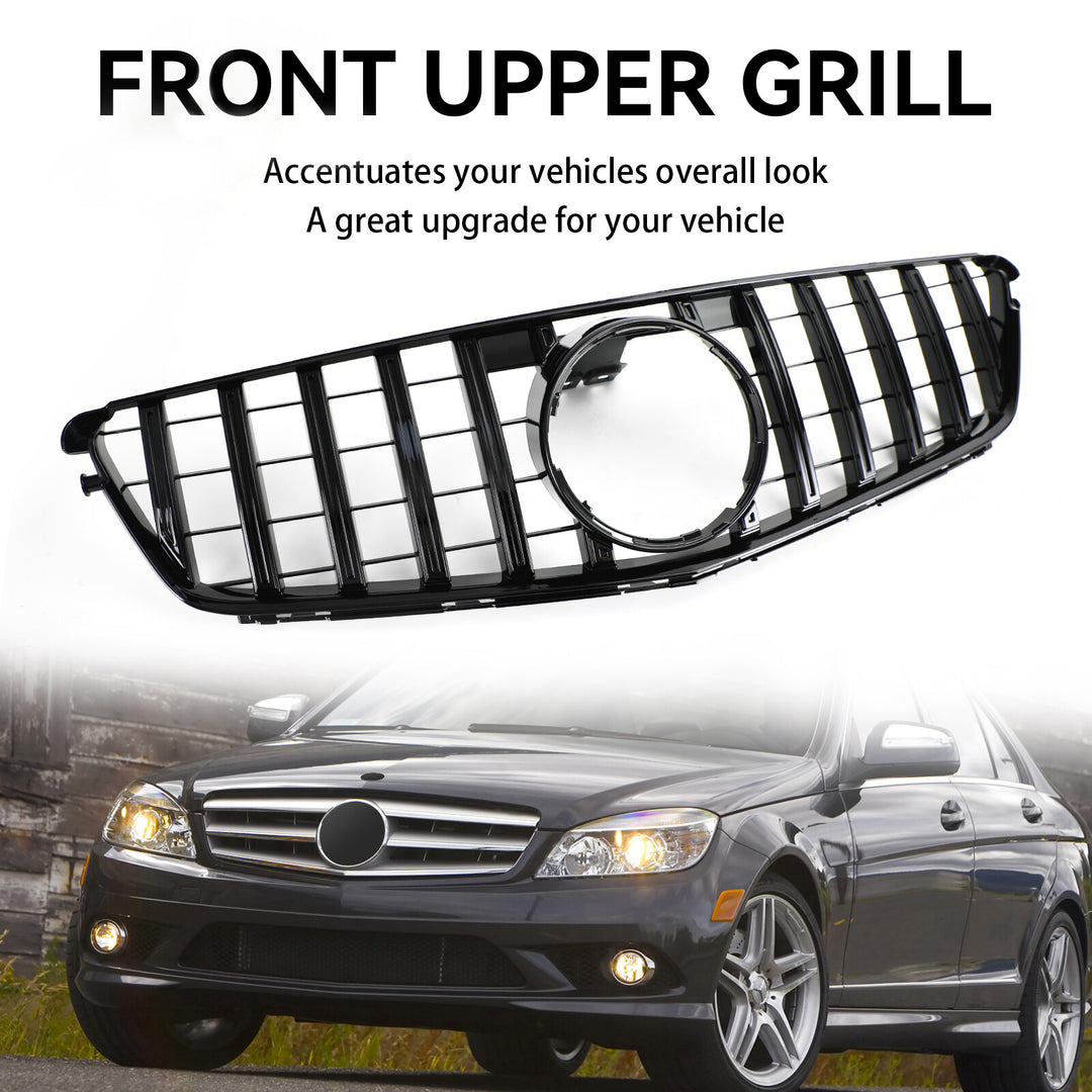 Radiator grille GTR for Mercedes-Benz W204 C-Class C300/350 08-14 not for C63