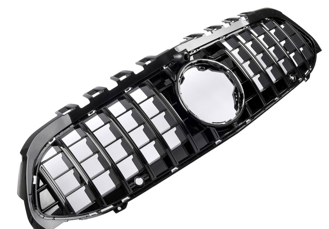 GRILL Radiator grille Mercedes W177 V177 A-Class PANAMERICANA AMG NEW BLACK